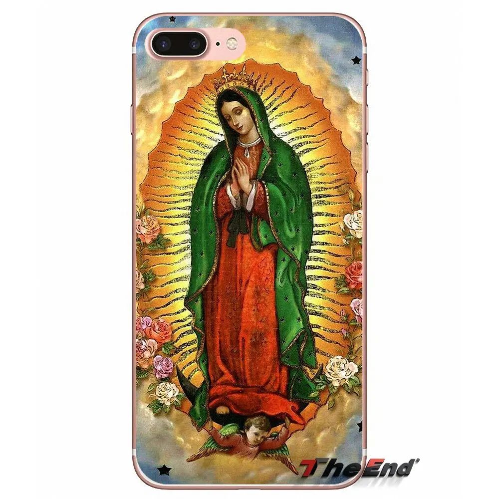 Virgin De Guadalupe Virgen Mary для Huawei Honor 7X V10 6C V9 6A Play 9 Mate 10 Pro Y7 Y5 P8 P10 Lite Plus GR5 2017 чехлы