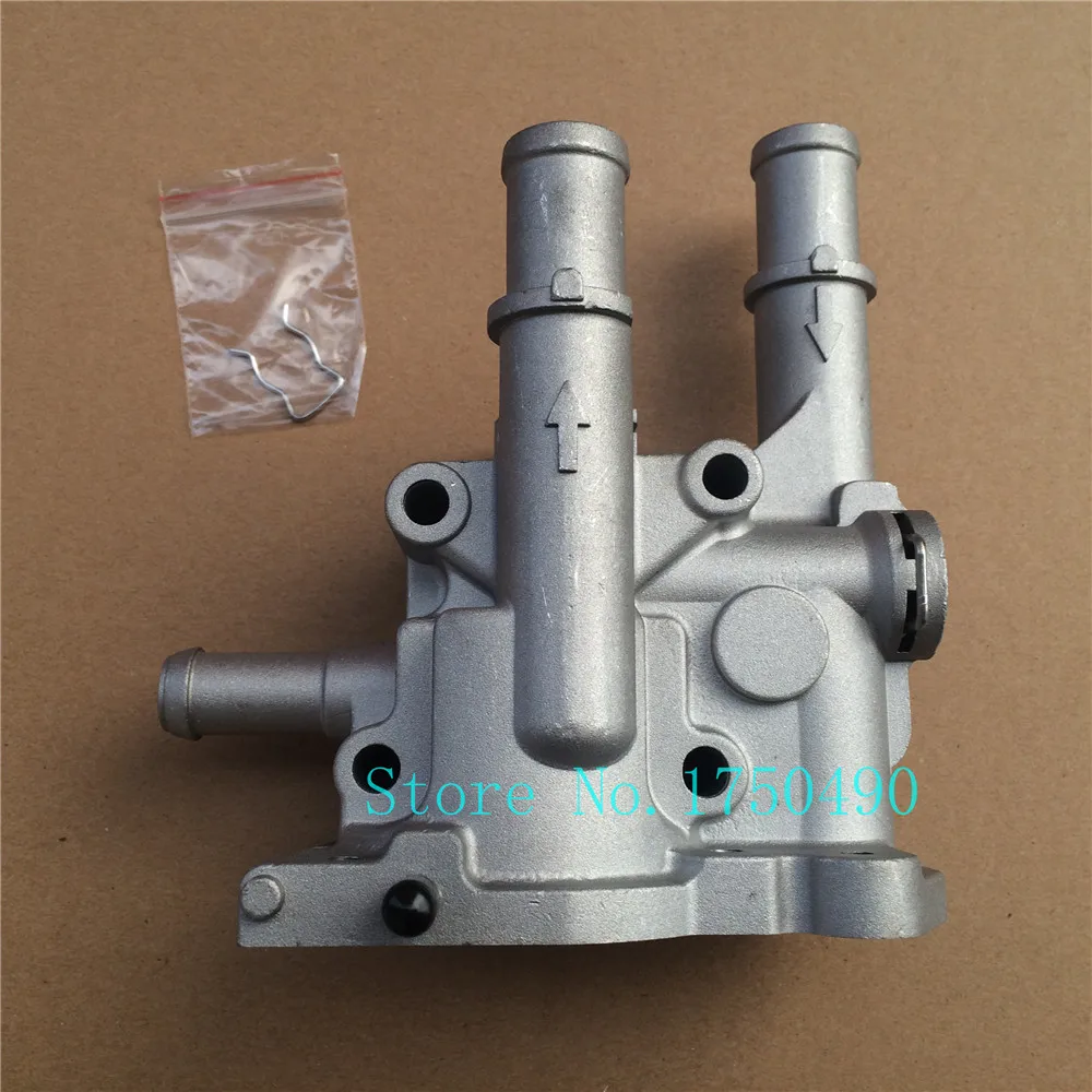 (3pcs/lot) Aluminum Thermostat cover shell Housing metal case for Astra Chevrolet Cruze Epica Hideo 96817255;96984103