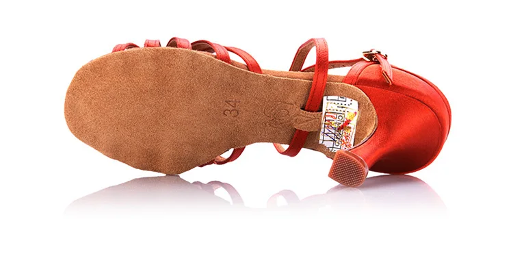 20161106_113233_035Sports shoes women Dance shoes Christmas Gift  Latin dance shoes women Ballroom Shoe Gold heel High-grade diamond Satian  BD2311