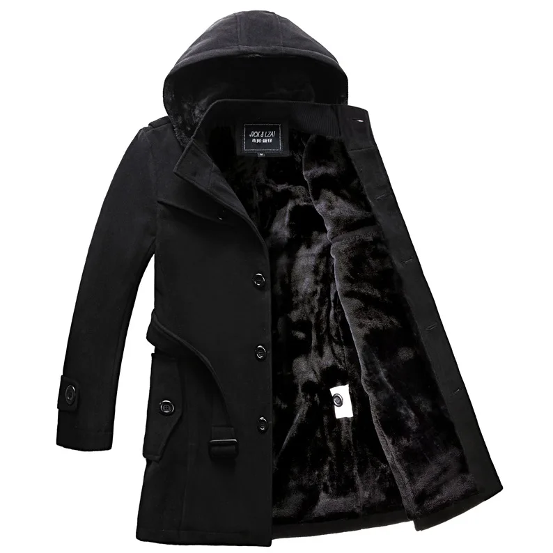 Зимняя мужская стеганая куртка с хлопковой подкладкой средней и длинной длины, зимняя Молодежная куртка, трендовая мужская одежда