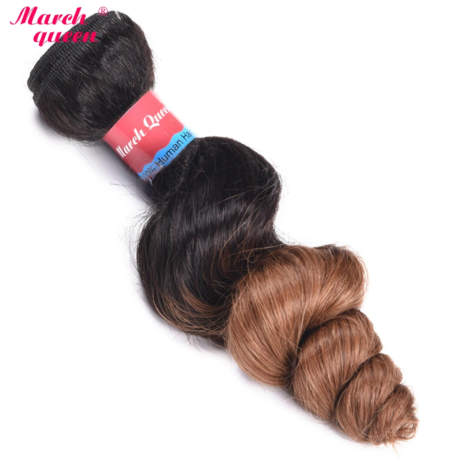 ombre 1b 30 loose wabe hair 4