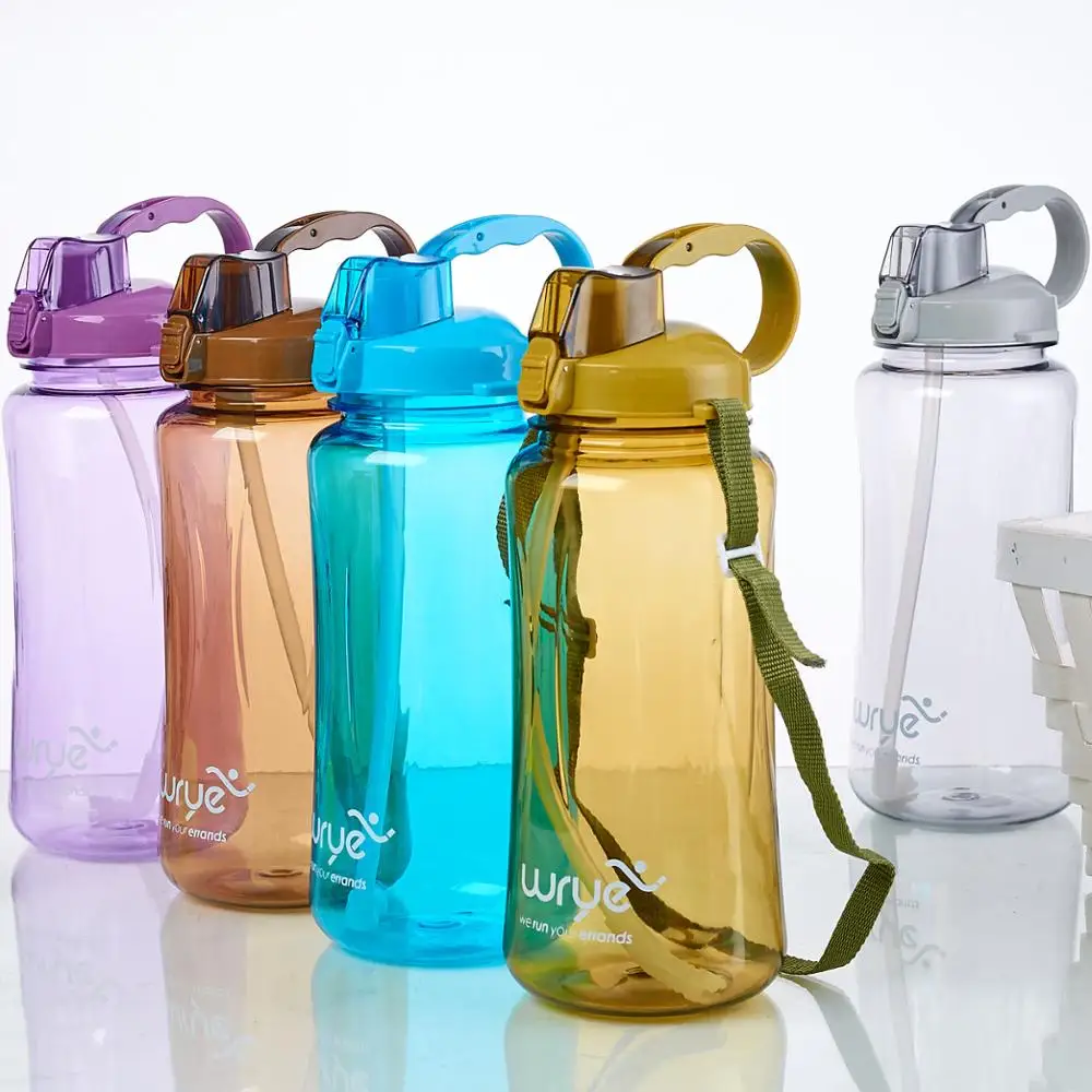 

High Capacity 1500ML/2000ML/3000ML/ PVC Sports Water Bottle Outdoor Travel Portable Water Bottle Plastic Bottle