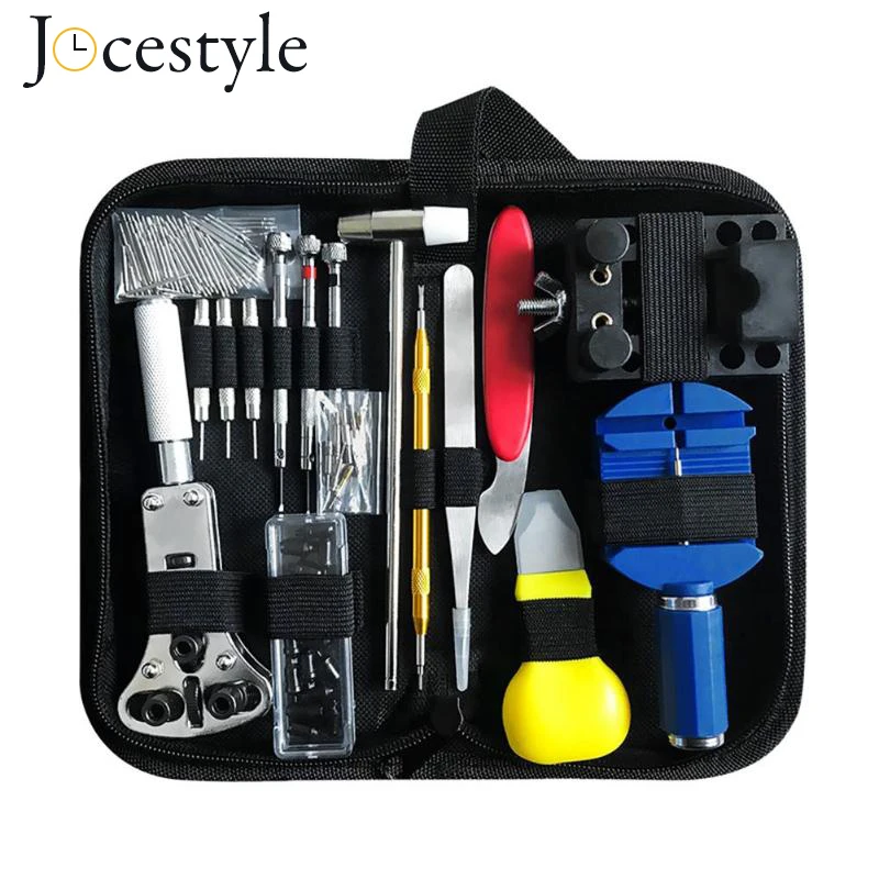 

147pcs/set Watch Repair Tool Kit Watch Case Opener Link Remover Screwdriver Repair Tools Kit Watchmaker Tools