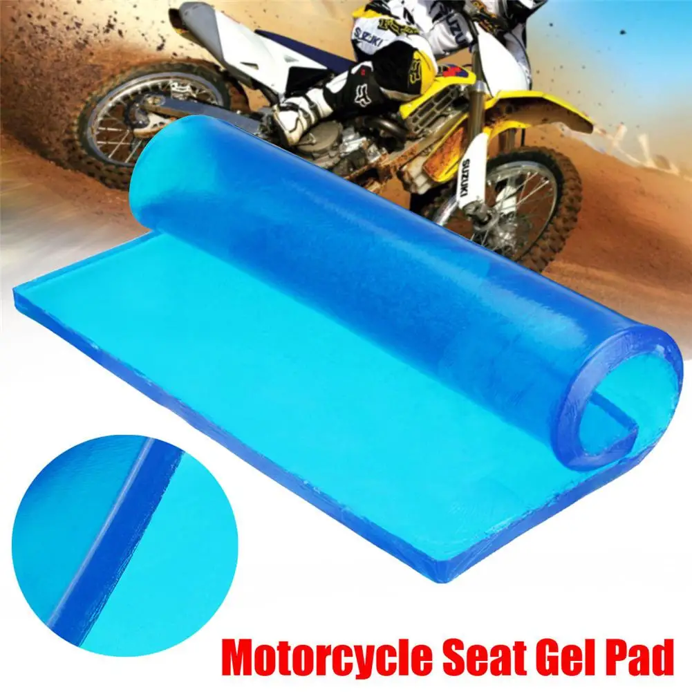 

New 25*25*1/25*25*2 Motorcycle Seat Cushion Blue Polyurethane Elastic Fiber Cushion Cooling And Shock Absorption Comfort