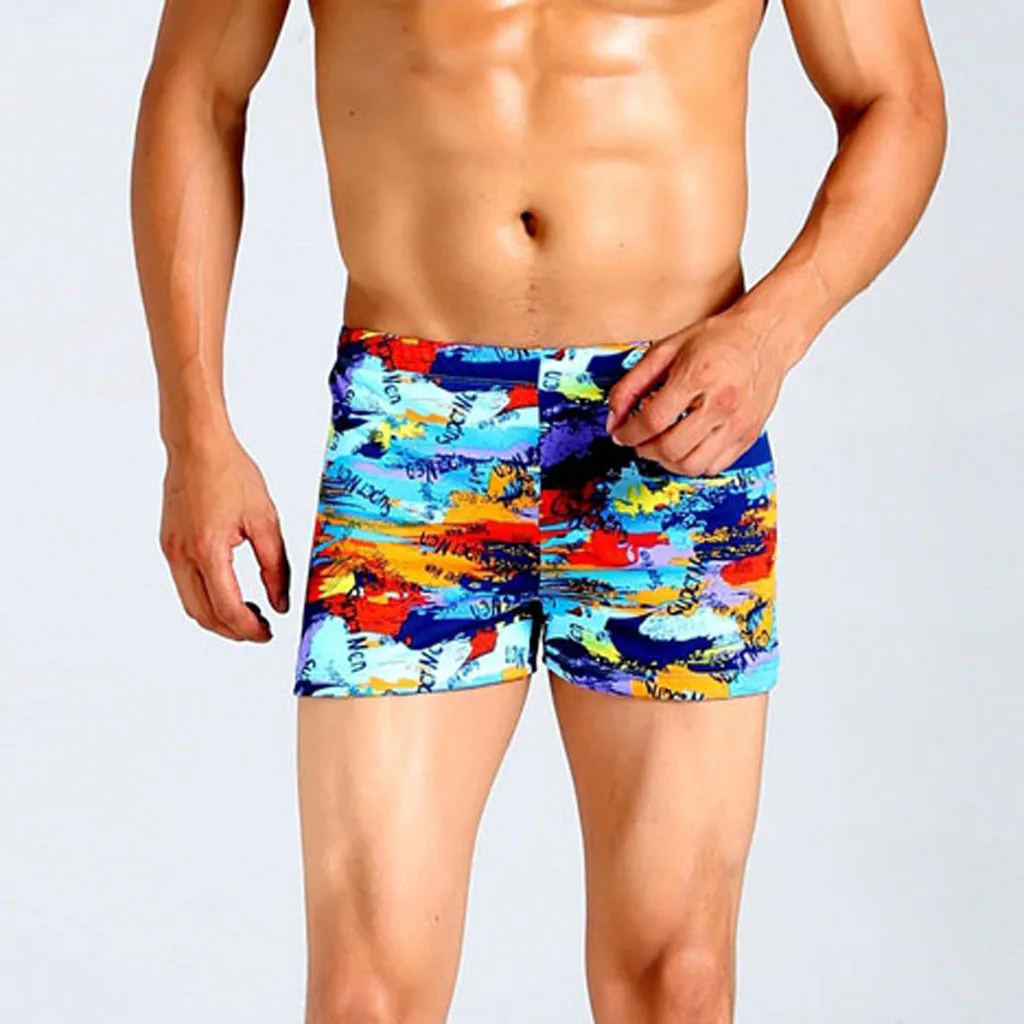 

Men's Quick Dry Beach Shorts,Men's Surfing Boxer Trunks,Men's Swimwear Swimsuits multicolour Swimming Run Sports Shorts