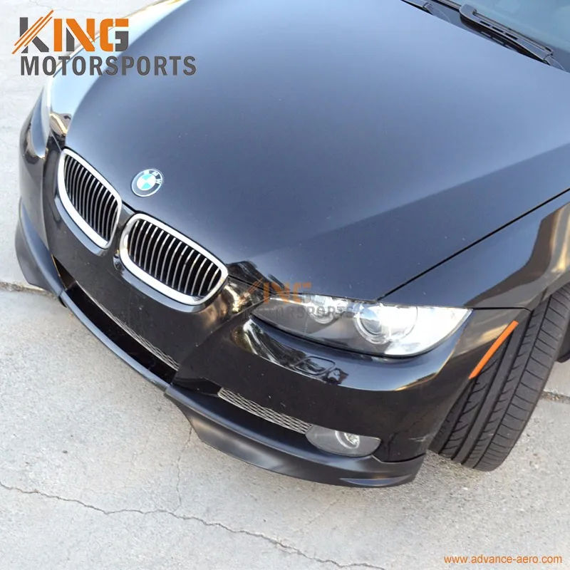 Подходит 07-10 08 09 BMW E92 E93 3 серии 328I 335I предварительно LCI модели M-Tech спереди бампер Lip разветвители PP