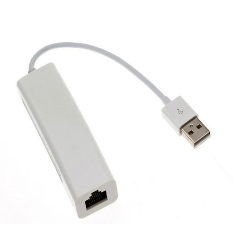 Адаптер USB Ethernet usb хаб для сетевой карты RJ45 Lan Mac iOS Windows 98SE/2000/ME/XP/Vista/7 с 3 портами 2 0
