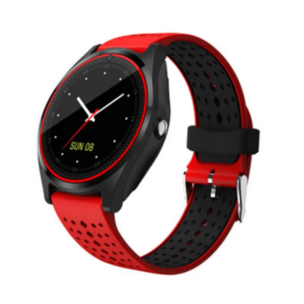 V9 умные часы экран модные спортивные Gps шаг позиционирования Телефон Вызов Smartband