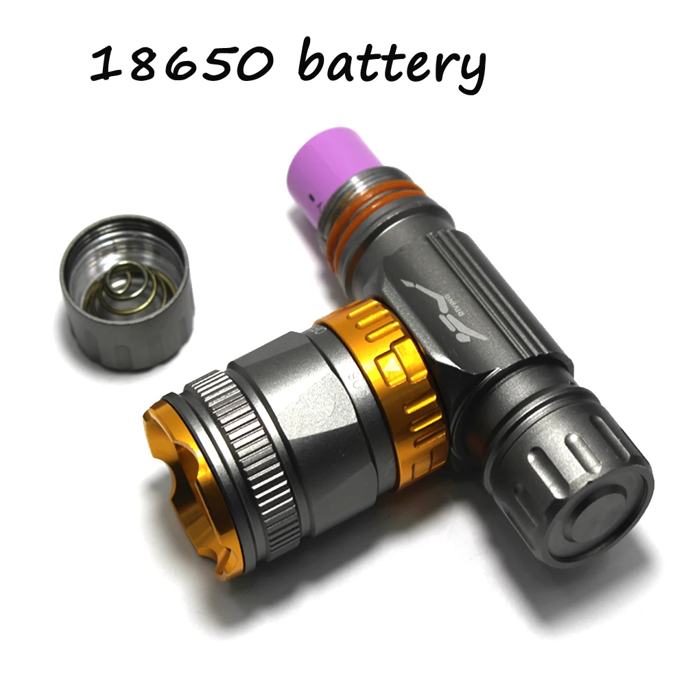 Новинка 5000 Люменов T6, водонепроницаемая фара для дайвинга, светодиодный налобный фонарь, светодиодный налобный фонарь+ 1*18650 аккумулятор+ AC/зарядное устройство