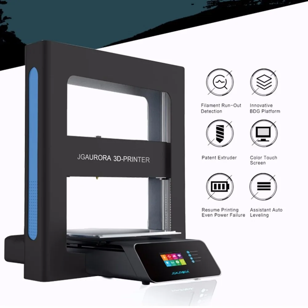 

Professional 3D Printer 2.8 Inch HD Touch Screen Support USB Stick Mini Desktop Printing Machine For Home Use High Precision