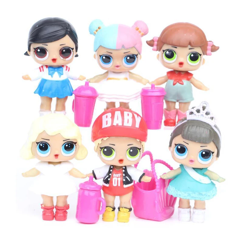 Toy Model Unpacking High-Quality Dolls Baby Tear Open Color Change Egg Dolls Toy Figures Kids Gift Toys For Children LOL Dolls toy dolls curitiba