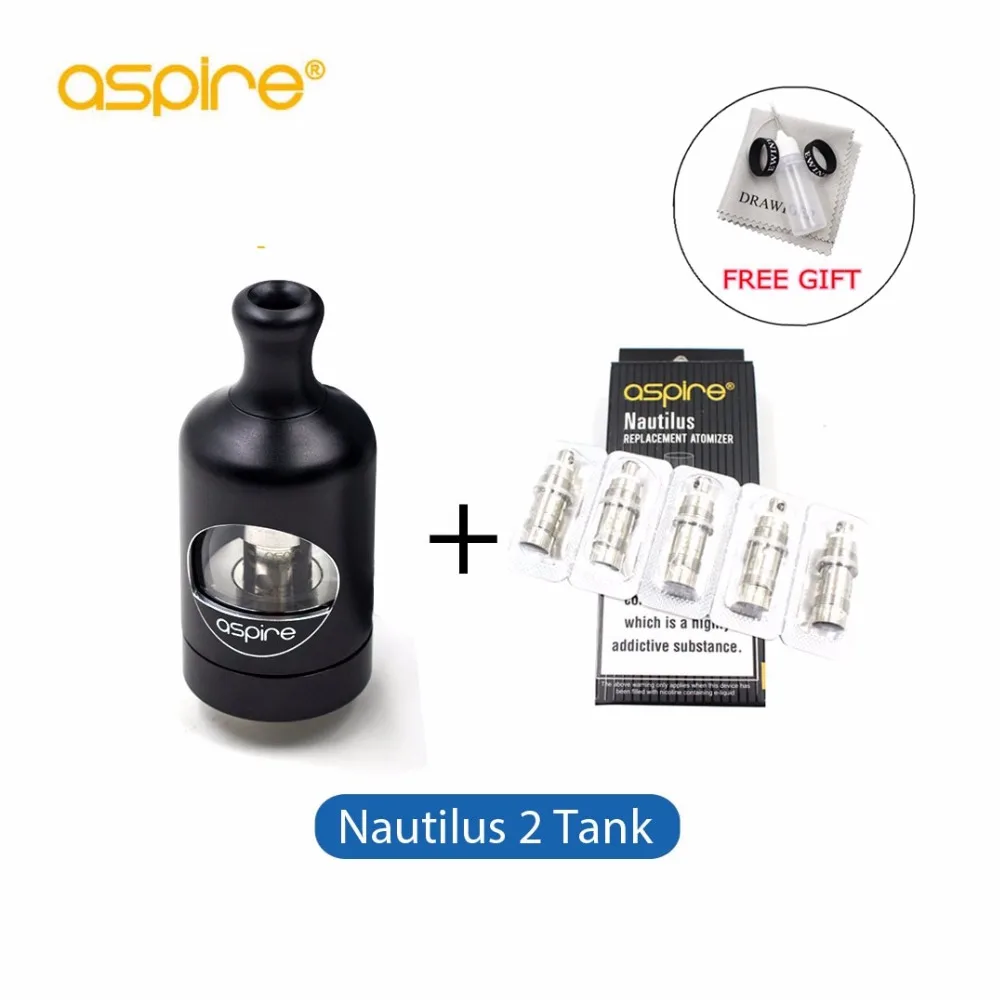 Aspire Nautilus 2 Tank Atomizer with 5pcs Nautilus 2 BVC Coil 0.7ohm 2ML Vape Atomizer for E cigarettes Zelos 50w Box Mod цена Aspire Nautilus 2 Tank Atomizer with 5pcs Nautilus 2 BVC Coil 0.7ohm 2ML Vape Atomizer for E cigarettes Zelos 50w Box Mod цены онлайн