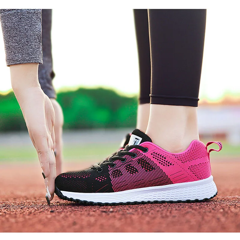 2018 Брендовая обувь женская дышащая повседневная zapatos mujer tenis feminino chaussures femme|shoe brands