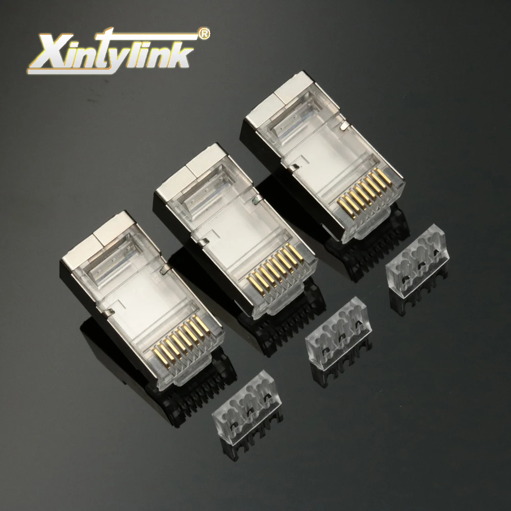 xintylink rj45 connector cable plug male 8P8C cat6 network