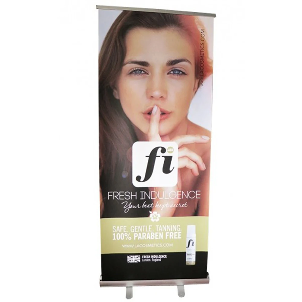 Roller Banner with Print and free Artwork size 85 x 200cm 