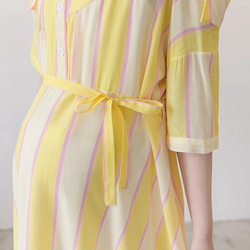 Fashion strapless dress for pregnant women striped summer loose pregnant dress vestido embarazada elegant maternity dresses