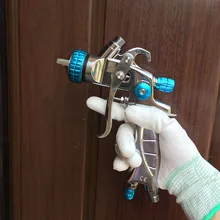 SAT1215 Spary давление воздуха В пистолете автоматический краскопульт гравитационный Тип подачи пневматический верхний слой пистолет воздушный инструмент автомобильный Краскораспылитель аэрограф