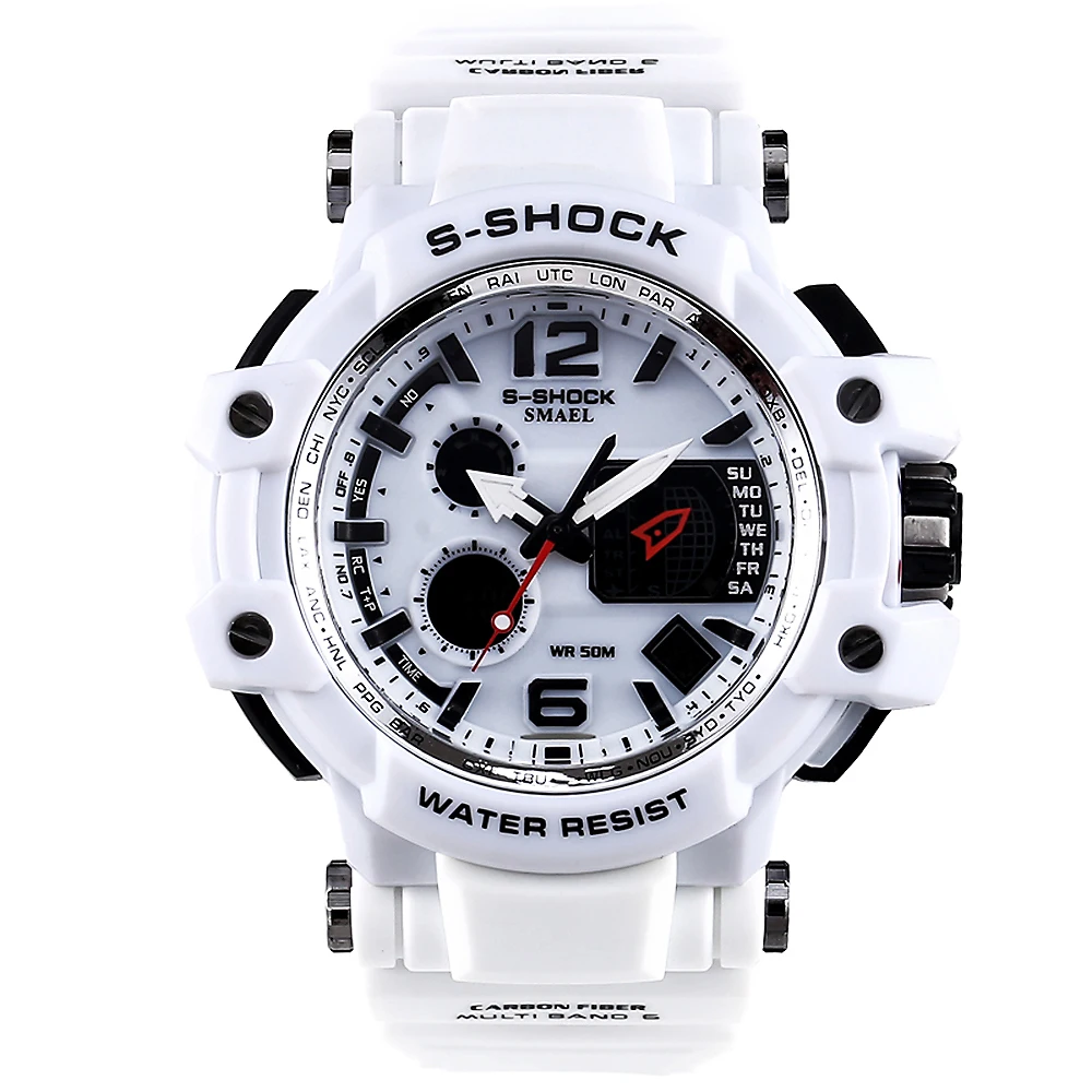 Популярные часы мужские роскошные брендовые G стильные спортивные часы модные S SHOCK наручные часы цифровые аналоговые кварцевые светодиодный часы Relogio Masculino