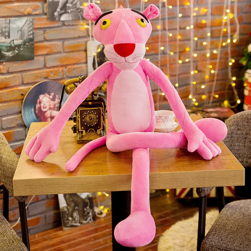 Розовый длинноногая подушки леопарда плюшевые игрушки куклы мягкая плюшевая подушка подушки одноцветное Цвет животных куклы
