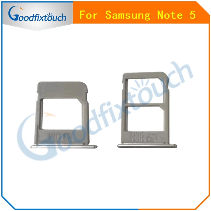 SM0231 For Samsung Note 5 Dual Single Sim Tray SIM Card Tray Slot Holder Replacement Part