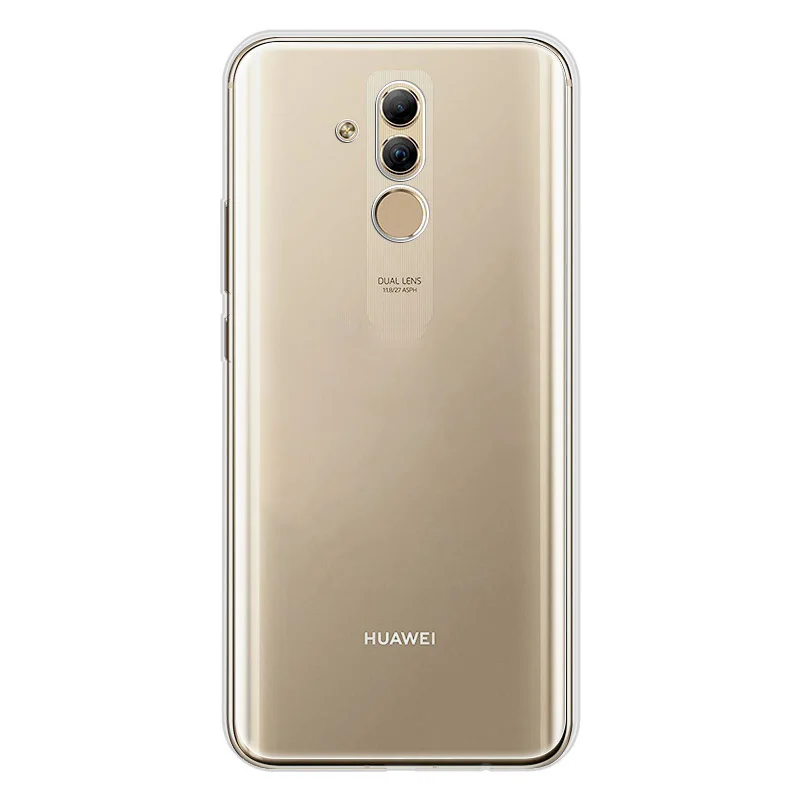 Мягкий, симпатичный, из ТПУ чехол для телефона для huawei Honor 10 Lite 10i 20i 8X P30 P20 mate 20 Lite Pro прозрачный чехол с рисунком фламинго - Цвет: Clear