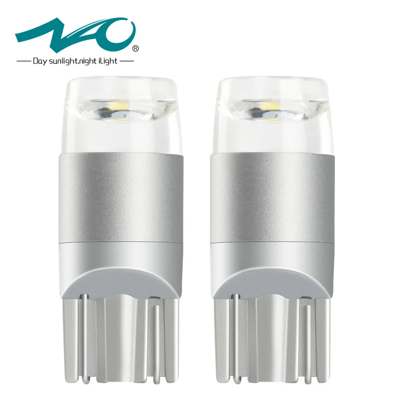

2x T10 W5W Motorcycle Car LED light bulb interior light source COB 194 168 socket 12V 3030 6000K License plate lamp Reverse Lamp
