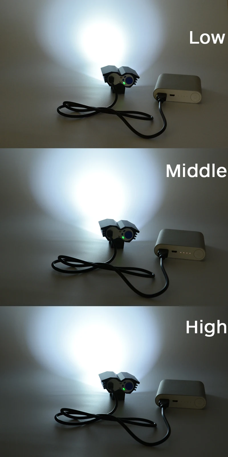 OWL Bicycle light torch Bicicleta lamp 11