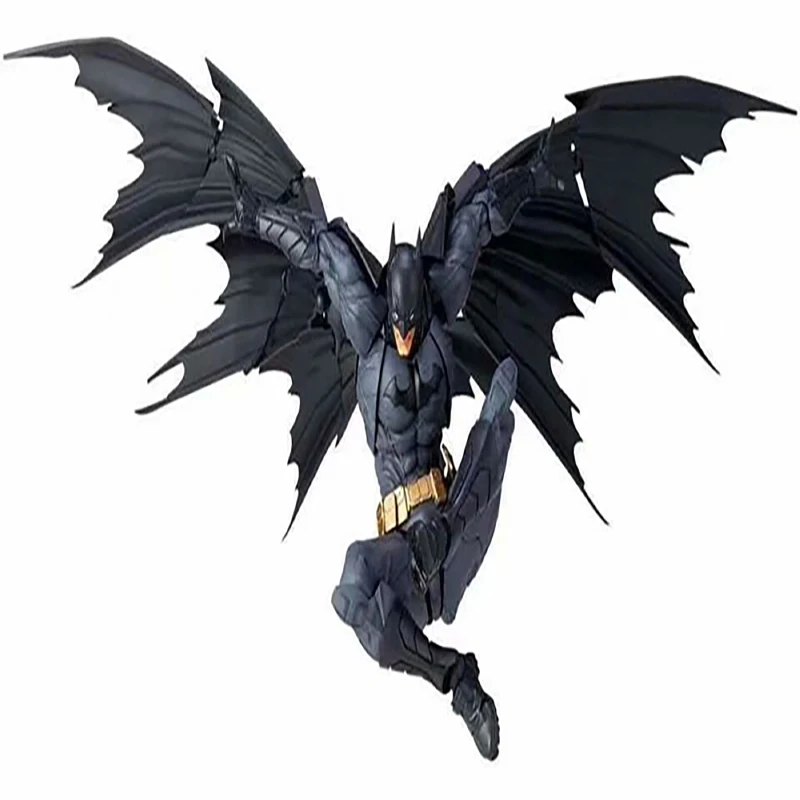  Revoltech Series Batman DC Comic Justice League Super Hero Batman Dark Knight Action Figure Collect