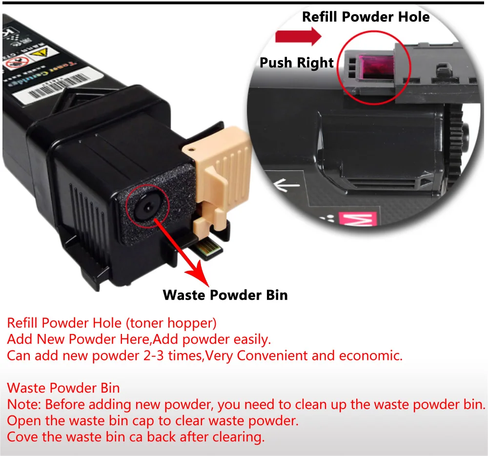 Тонер-картридж для Xerox Phaser 6500 6500N 6500DN WorkCentre 6505 6505N 6505DN принтеры 106R01604 106R01601 106R01602 106R01603