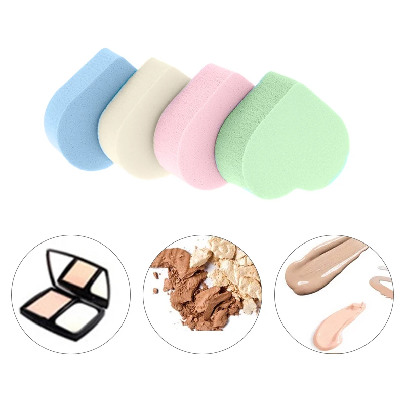 4pcs/Set Makeup Foundation Sponge Cosmetic puff Powder Smooth Beauty Make Up Tools Gifts |