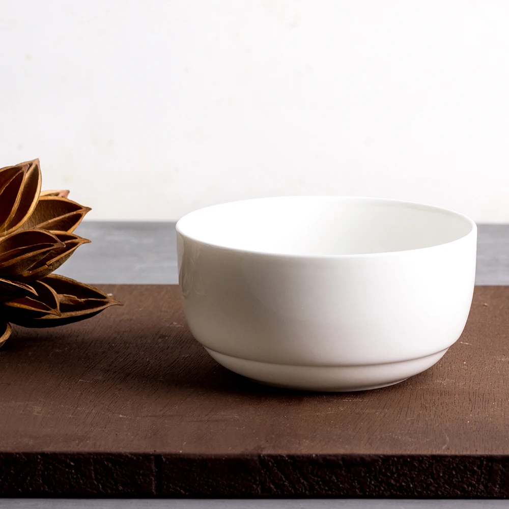 4.25 inches of pure Korean rice bowl bone china tableware suits