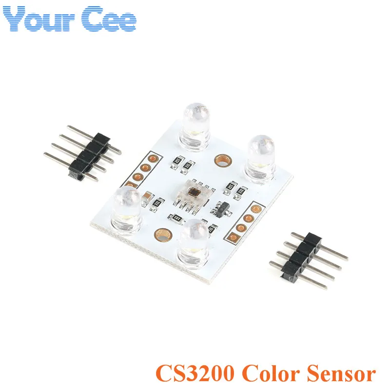 

TCS3200 Color Sensor Color Recognition Sensor Color Module TCS230 Upgraded for Arduino 3-5V Integrated Circuits