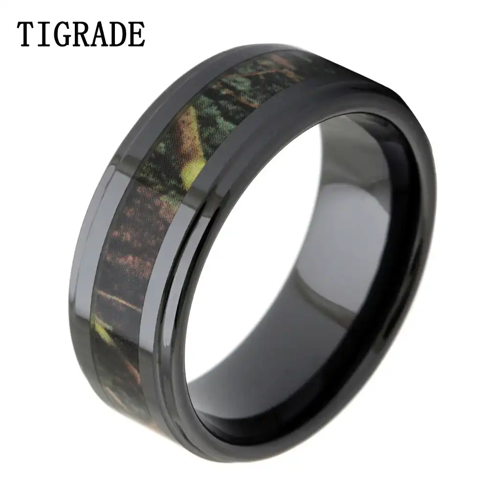 Detail Feedback Questions About Tigrade Luxruy 8mm Black Ceramic