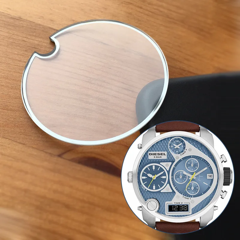 

Mineral Crystal Glass for Diese Big Daddy chronograph man's watch