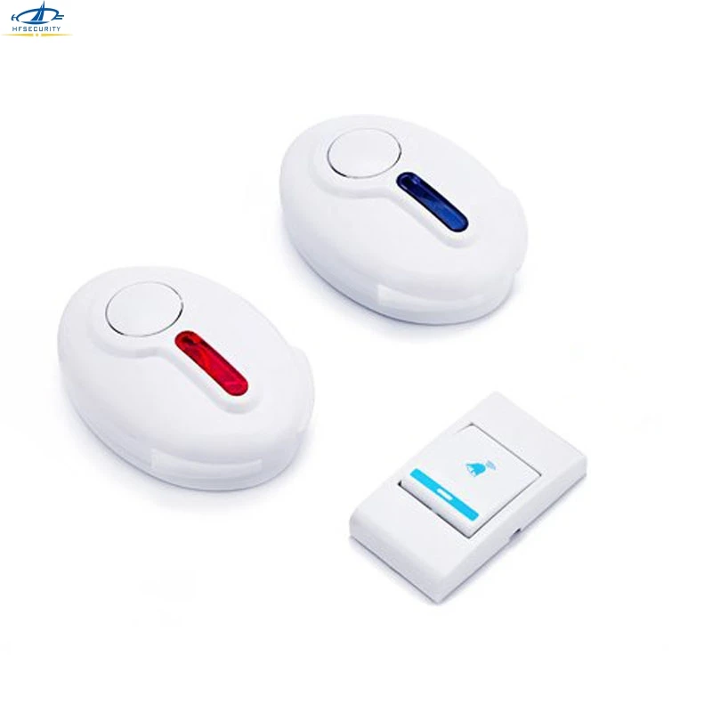 HFSECURITY Wireless Digital Flashing light LED Doorbell 38 Chimes Music