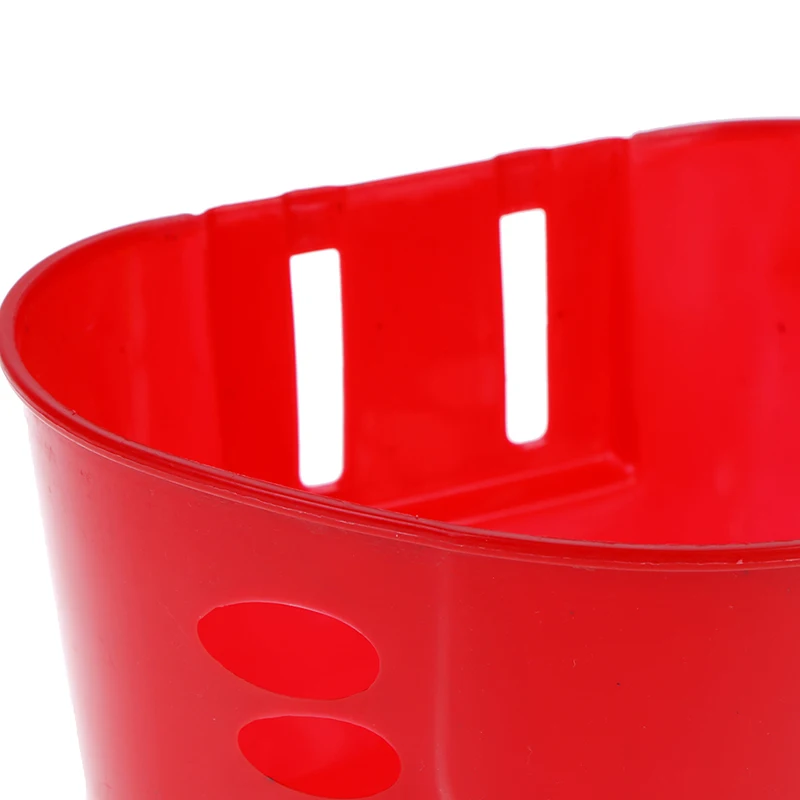 Cheap 5 Colors Lovely Bicycle Basket Front Bag Easy Installation Bicycle Bag Scooter Handle Bar Basket with Bracket Bike Accessories 7