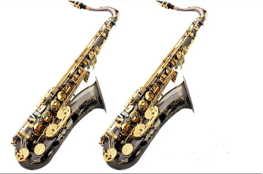 

High Quality France 802 Tenor Saxophone BB Tenor saxophone Gold key Musical instruments black Top Professional Shipping
