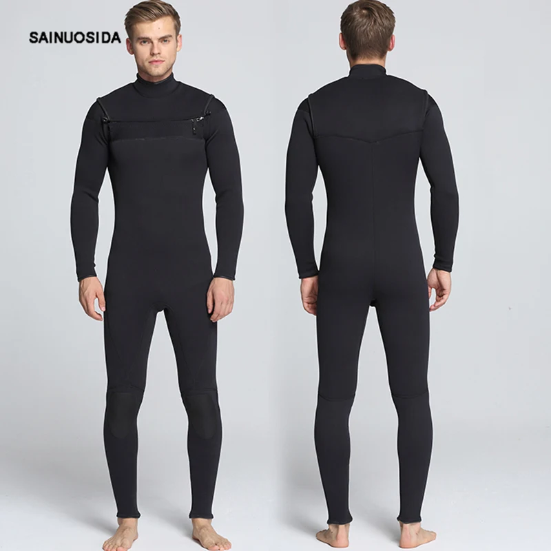 Men's Spearfishing Wetsuit 3MM Neoprene Superelastic Diving Suit
