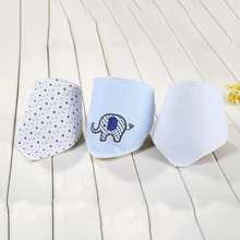 3 шт слюнявчик ребенок нагрудники малышей мультипликационный персонаж младенца Bandana нагрудники девочек и мальчиков хлопок треугольник детей Аксессуары для кормления