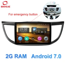 10 1 Android 7 Car DVD Multimedia Player GPS For HONDA CRV 2012 2013 2014 2015