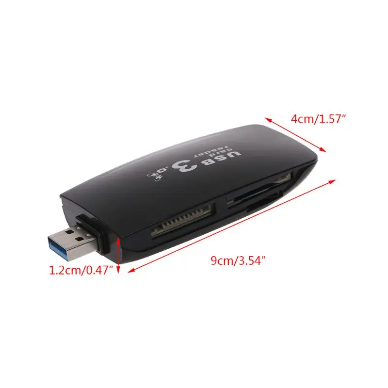 USB 3.0 Multi-Memory Card Reader Multi in 1 5Gbps Memory Adapter For SD TF MS CF Portable Laptop Computer Accessory USB 3.0 Multi-Memory Card Reader Multi in 1 5Gbps Memory Adapter For SD TF MS CF Portable Laptop Computer Accessory