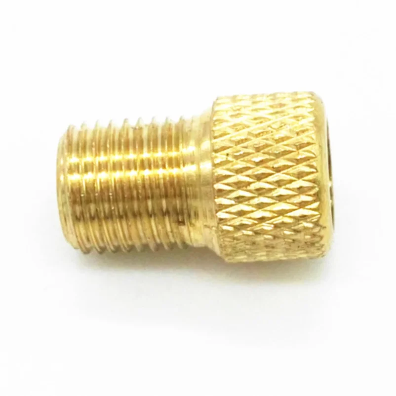 Best Copper road bike bicycle valve adapters wind fire wheels adapters gas nozzle air valve Conversion head Converter TL0202 4