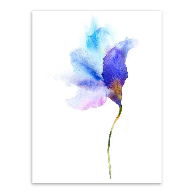 Modern-Watercolor-Beautiful-Plant-Flower-Floral-Rose-Canvas-A4-Art-Print-Poster-Nordic-Wall-Picture-Home.jpg_640x640 (3)