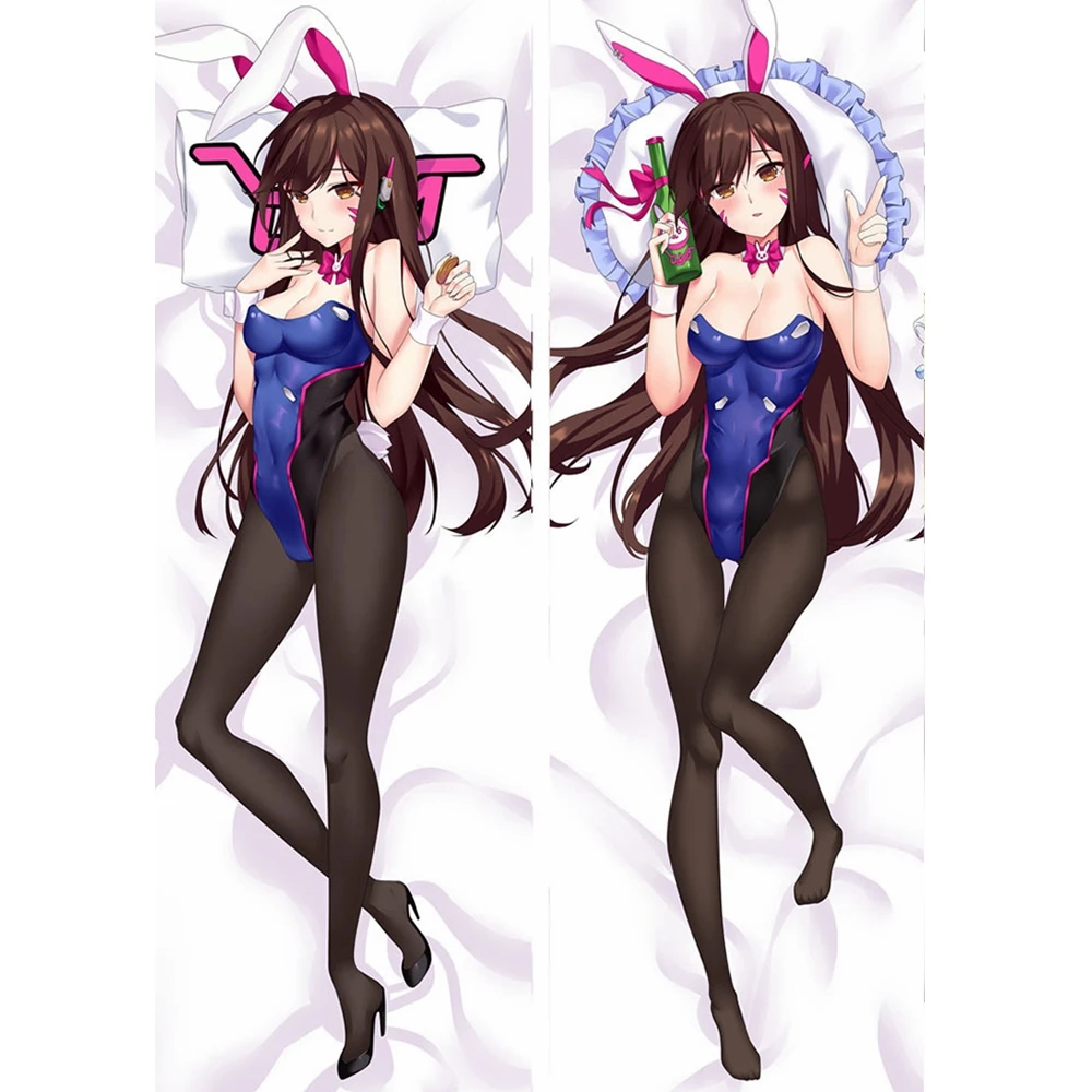 Аниме JK игры D. Va hana песня одежда заплыва костюм вид Dakimakura косплэй средства ухода за кожей подушки детские чехол Dva декоративная подушка