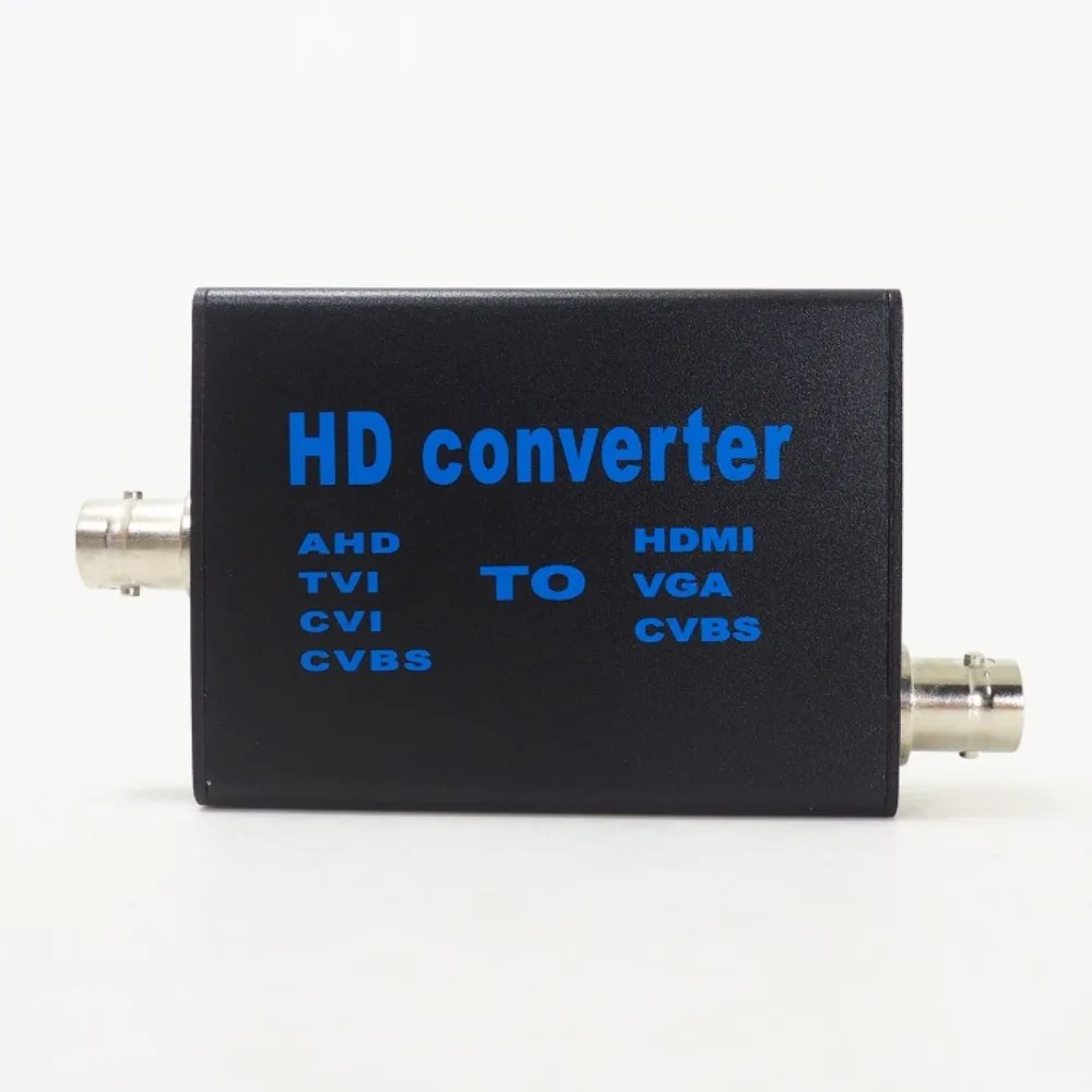 Factory Direct AHD/TVI/CVI/CVBS signal to HDMI/VGA/CVBS video signal convertor AHD41 Support 1080P960P720P Video Signal Input