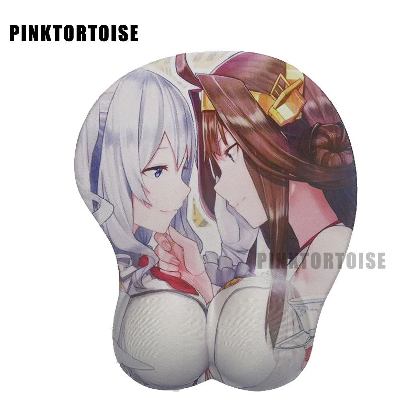 Коврик для мыши pinktorв стиле аниме Kantai коллекция коврик 3D силиконовый на
