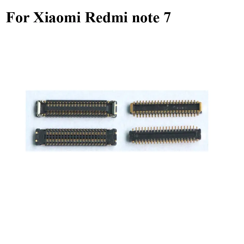 

2pcs FPC connector For Xiaomi Redmi note 7 LCD display screen on Flex cable on mainboard motherboard For xiao mi hongmi note7