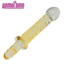 Qomolomo Glass dildo Pyrex dildo Colorful dildos Dildos for women Glass dick for Lesbian Adult sex toys for couples Sex shop