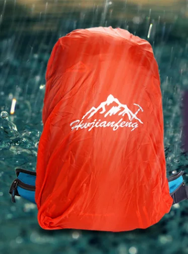 

3 size 30-80L Nylon Waterproof Backpack Bag Dust Rain Cover For Camping Hiking Cycling Luggage Pouch Cover Case Travel Tool