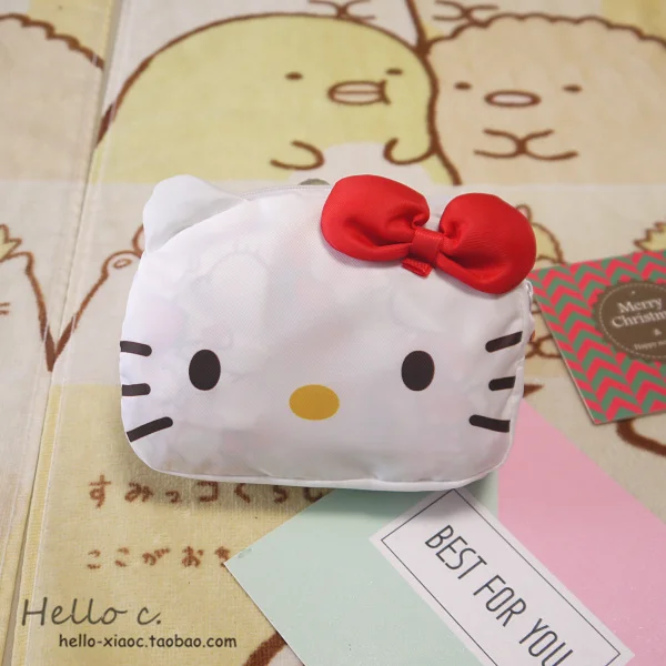 Мультяшные женские hello kitty My Melody Cinnamoroll Собака пудинг Anpanman портативная складная сумка для багажа дорожные сумки Сумка-тележка